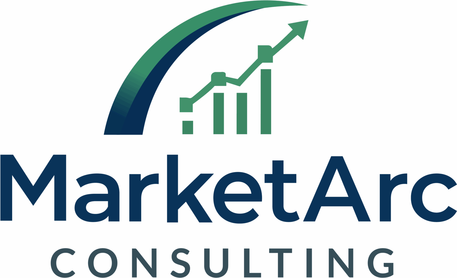 Logo showing a rising graph with MarketA Consulting text.
